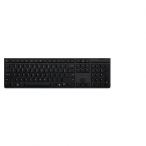 Lenovo | Professional Wireless Rechargeable Keyboard | 4Y41K04075 | Keyboard | Wireless | NORD | m | Grey | g | Scissors switch